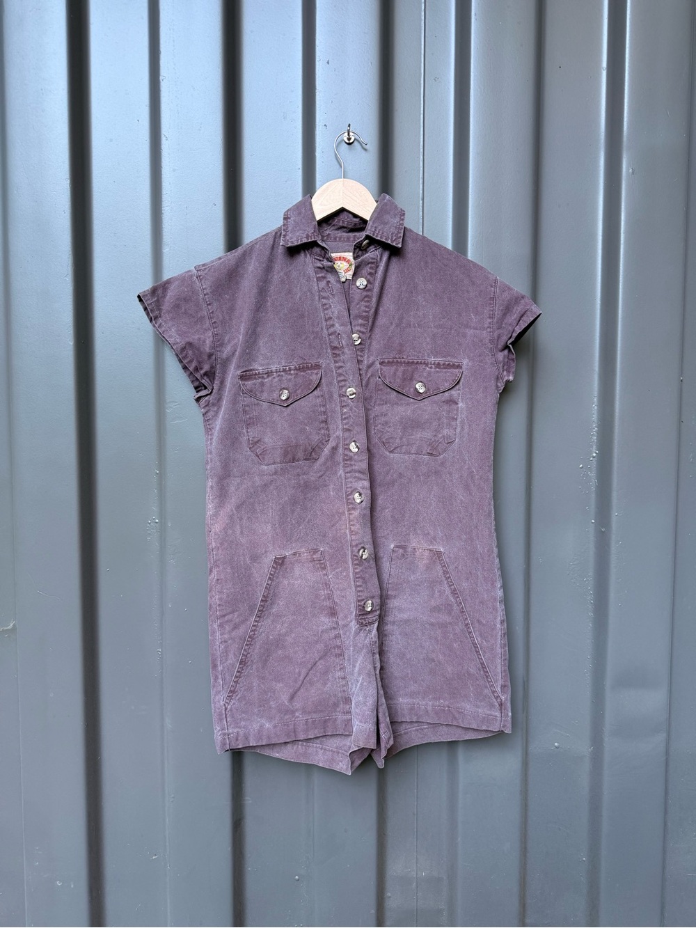 Vintage Banana Republic Short-Sleeve Romper